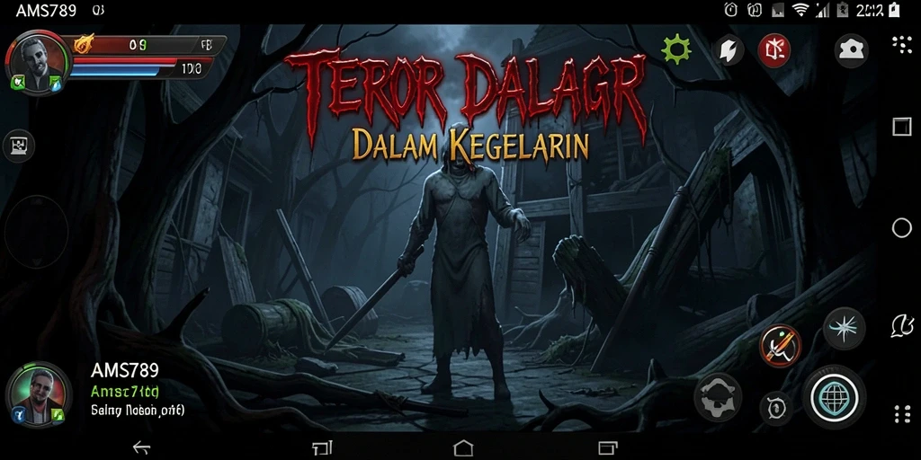 Tangkapan layar seram dari gameplay <strong>AMS789</strong> yang mencekam.