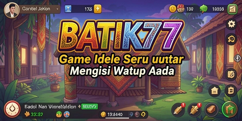 Tampilan gameplay seru dari BATIK77 yang menarik perhatian.