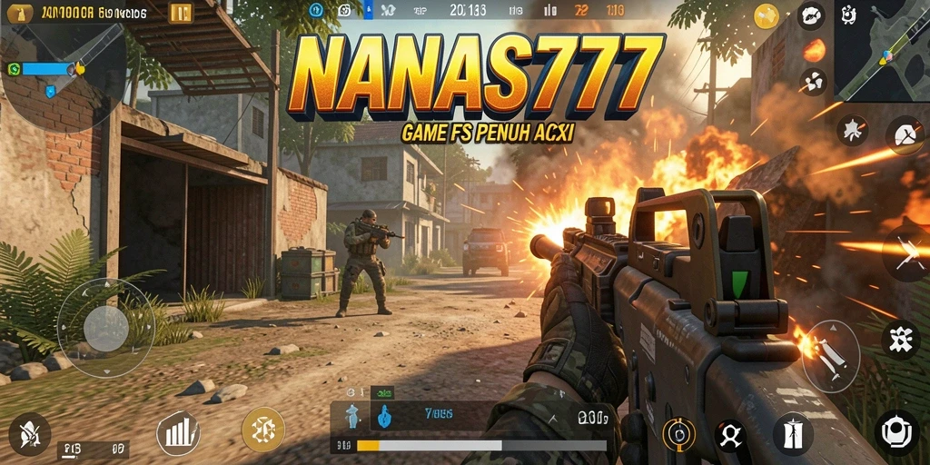Tampilan gameplay <strong>NANAS777</strong> yang menarik dan penuh aksi FPS.