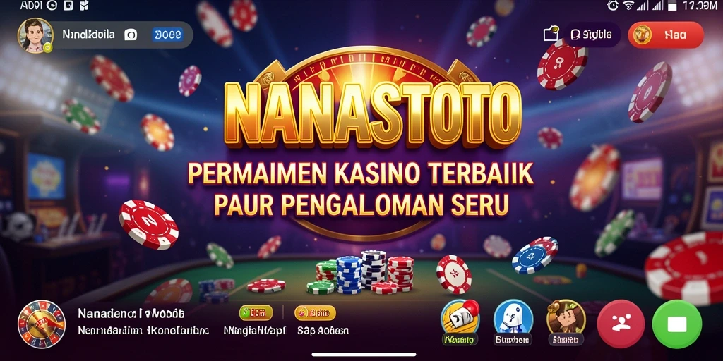 Tampilan gameplay NANASTOTO yang menarik dan seru.