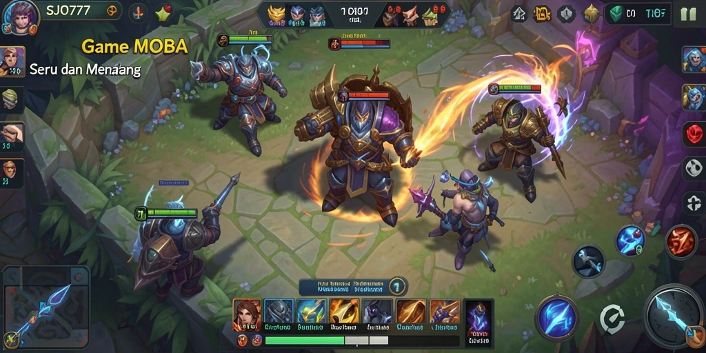 Tangkapan layar dari gameplay SJO777 yang intens dan seru.